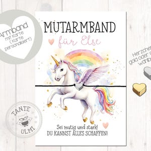 Armband Mutarmband Kinder Erziehern Mama Oma beste Freundin Schulkind Geschenk Anschied Prüfung Schule personalisiert mit Namen
