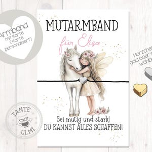 Armband Mutarmband Kinder Erziehern Mama Oma beste Freundin Geschenk Anschied Prüfung Schule personalisiert mit Namen