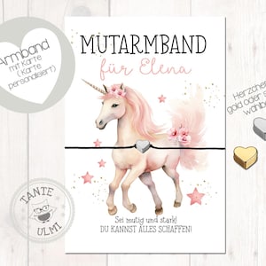 Armband Mutarmband Kinder Erziehern Mama Oma beste Freundin Geschenk Anschied Prüfung Schule personalisiert mit Namen