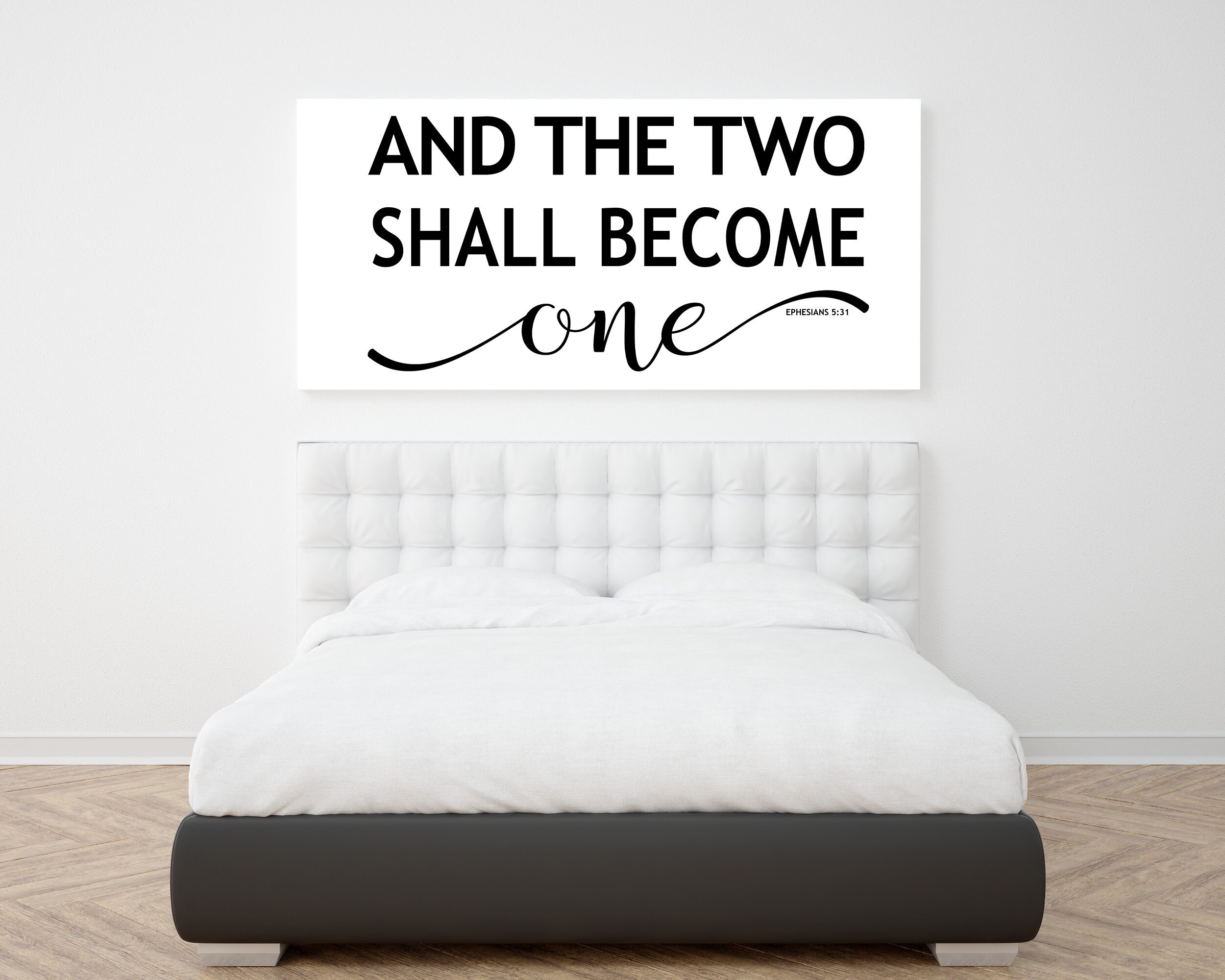 Ephesians 5:31 And The Two Shall Become One PRINTABLE Bible | Etsy