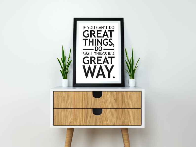 Cubicle Decor Work Hard Inspirational Quotes Motivational Etsy