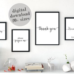 Nam Myoho Renge Kyo, Buddhism Nichiren Print, Set Of 4, Yoga and Meditation Gift, Healing & Calming, Diamoku Buddhist Mantra, PRINTABLE