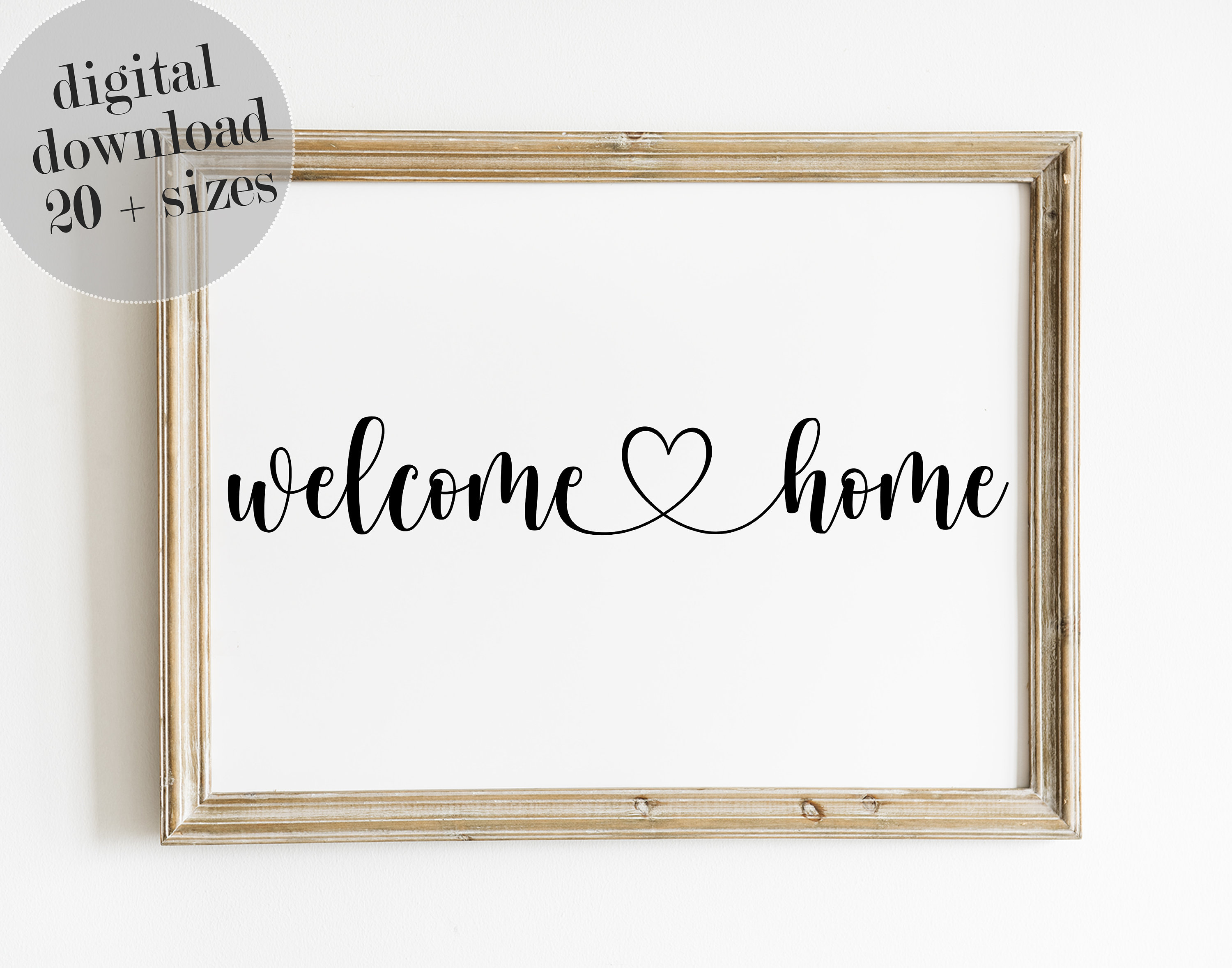 Home Printable Sign Living Room Wall Decor Etsy