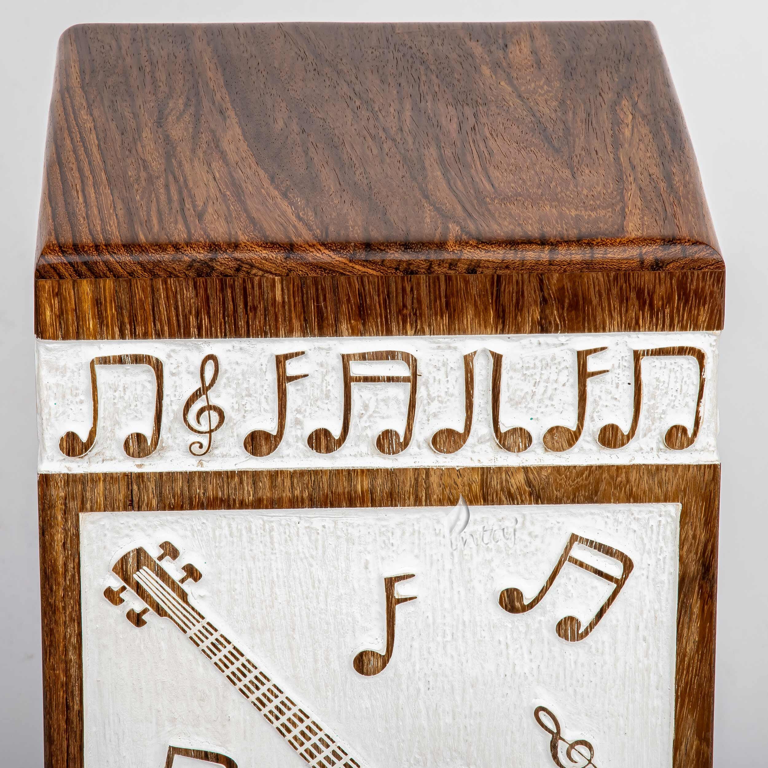 Personalized Guitar Cremation Urn for Human Ashes Handmade Etsy