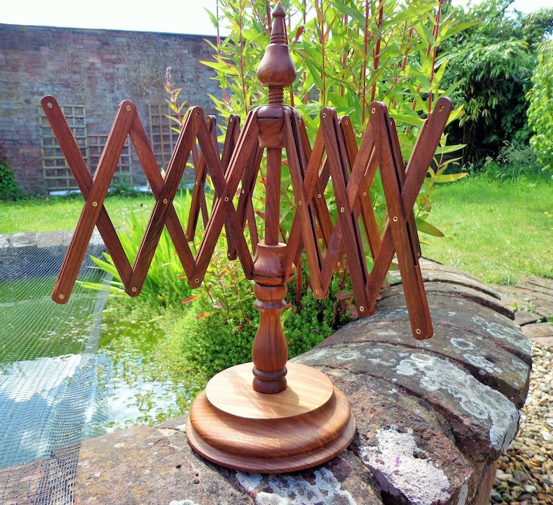 Handmade Large Yarn Swift Winder Premium Handcrafted Yarn Etsy