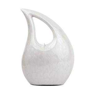 Handcrafted TearDrop Urn for Human Ashes Adult - Small Keepsake Funeral Cremation Urn for Pet - Dogs Cats - Affordable Urn for Ashes