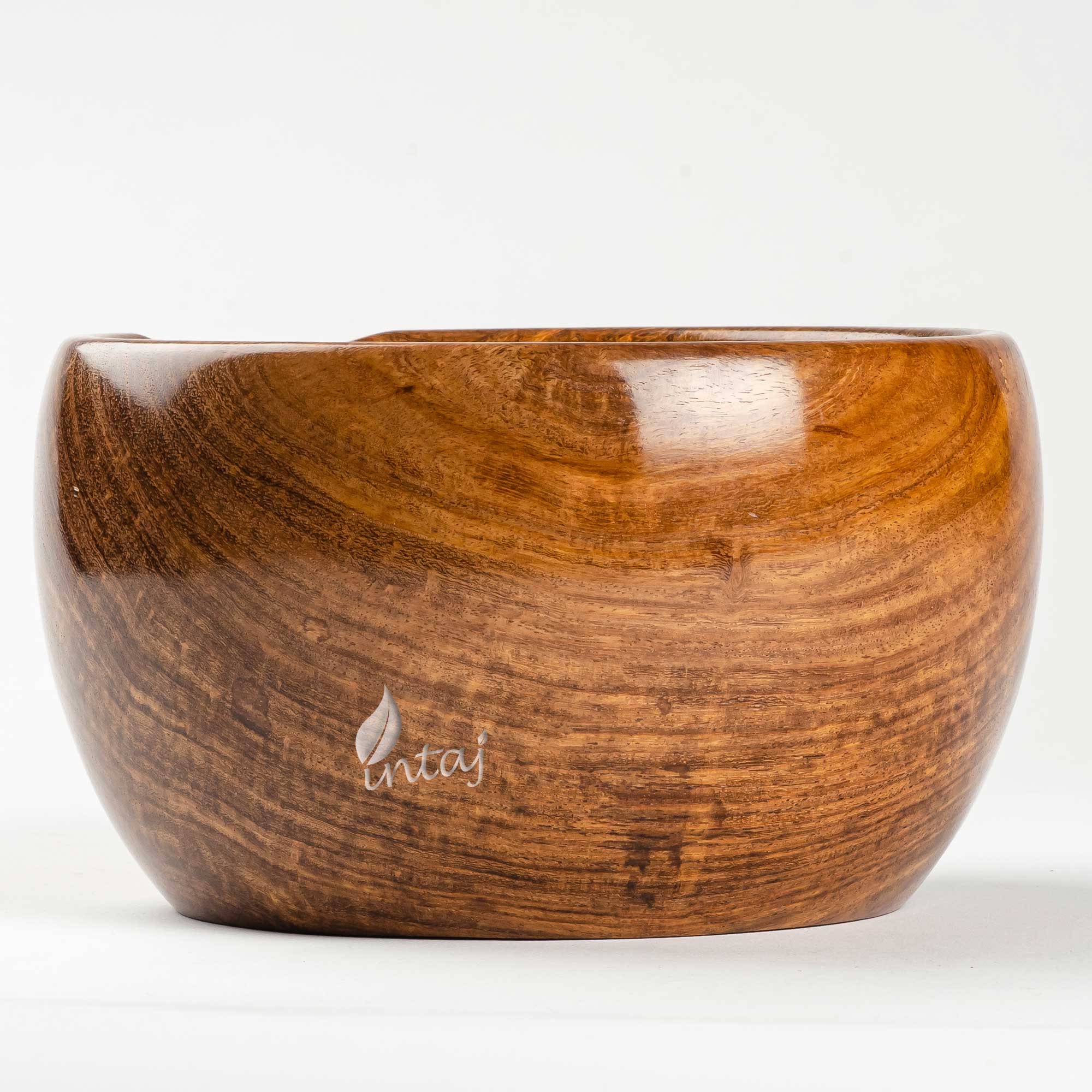 Knit Picks 83221 Yarn Bowl - Two Tone Rosewood/Mango Wood