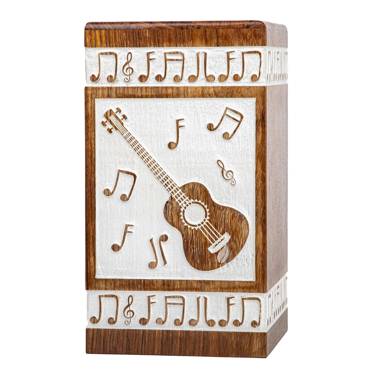 Personalized Guitar Cremation Urn for Human Ashes Handmade Etsy