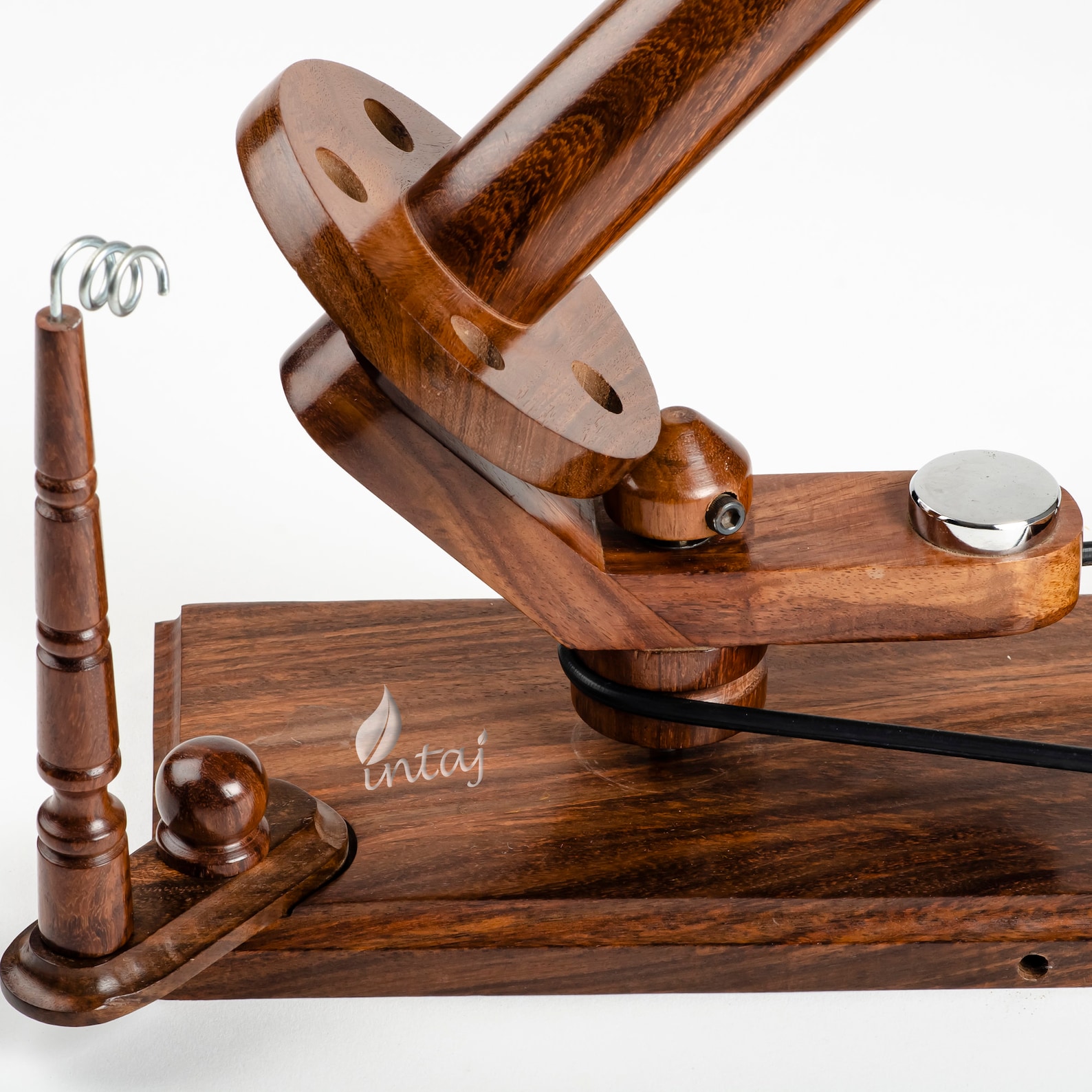 Rosewood Yarn Winder Large Wooden Yarn Winder for Knitting Etsy