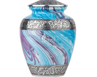 Handmade Cremation Urn for Human Ashes - Urn for Ashes Large - Personalized Funeral Burial Urn for Ashes Handcrafted - Urn for Dogs Ashes
