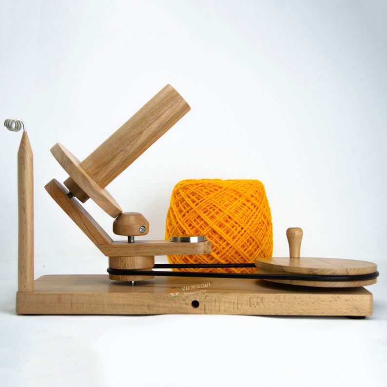 Handmade Premium Crafted YARN WINDER for Knitting /& Crocheting Center Pull Ball Yarn Swift