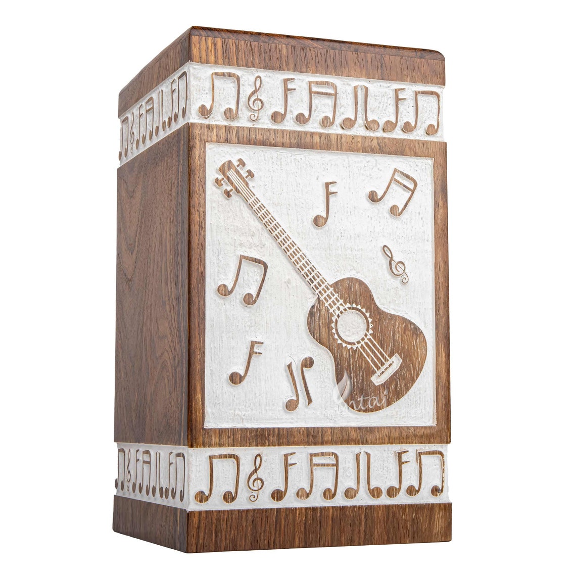 Personalized Guitar Cremation Urn for Human Ashes Handmade Etsy