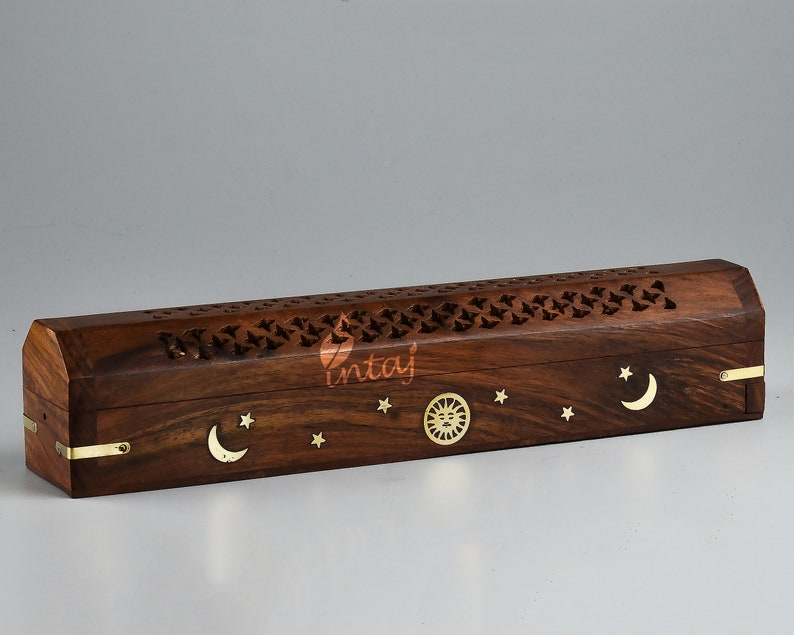 Handmade Wooden Incense Stick Holder/burner Pack of 2 Etsy