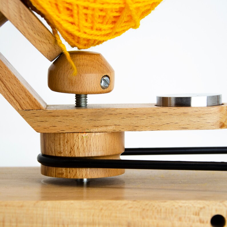 Handmade Premium Crafted YARN WINDER for Knitting /& Crocheting Center Pull Ball Yarn Swift