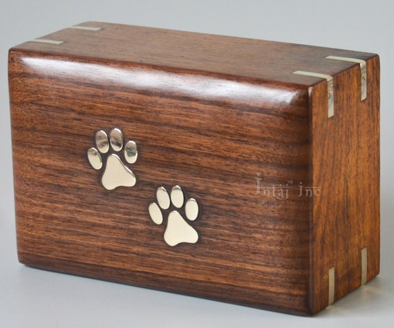 Urne Hund Holz The Homey Design