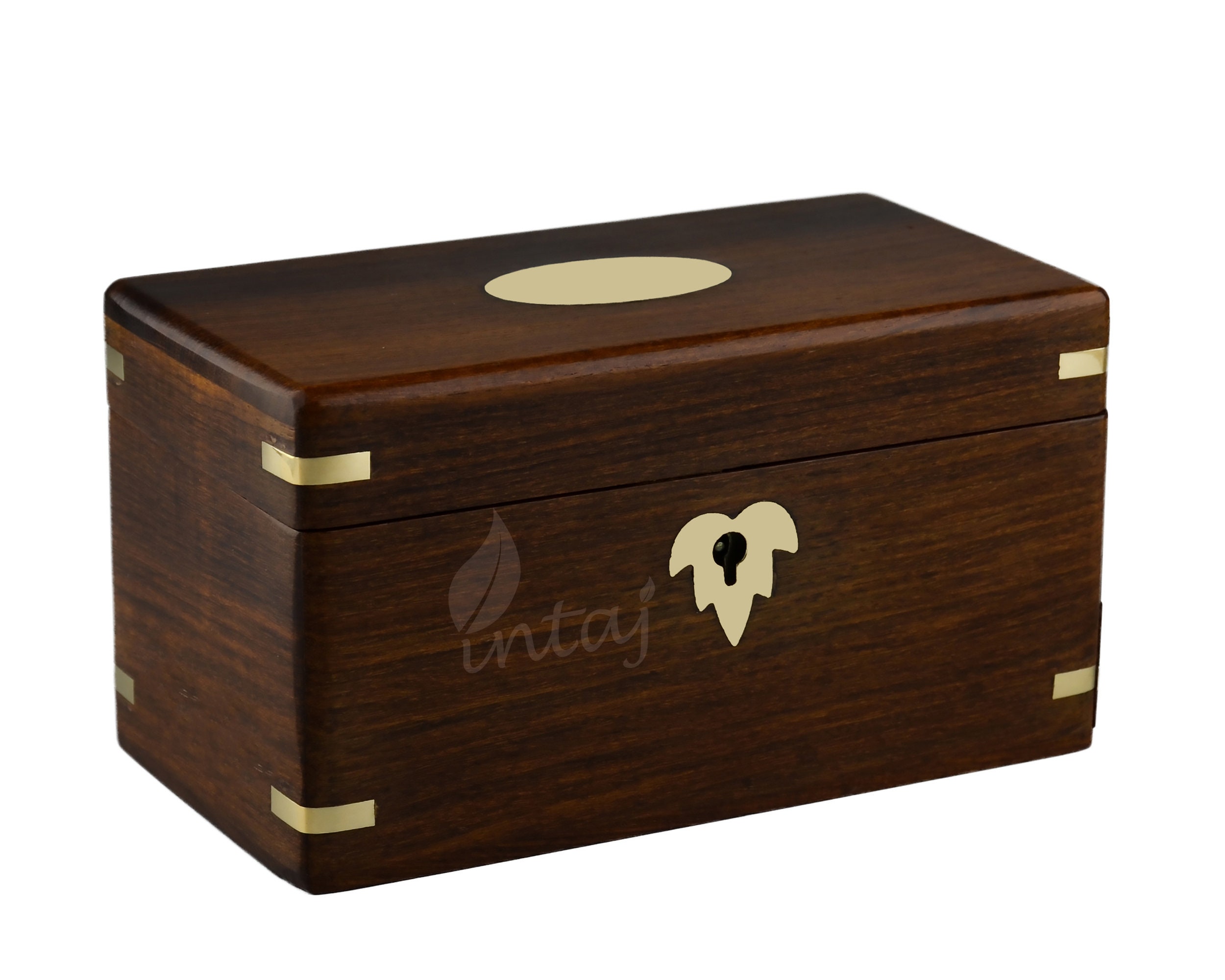 Wood Puzzle Secret Box with Hidden Compartments for Cards Hidden L 