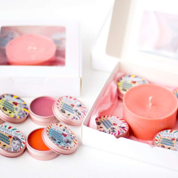 Lip Balm Gift Set Etsy