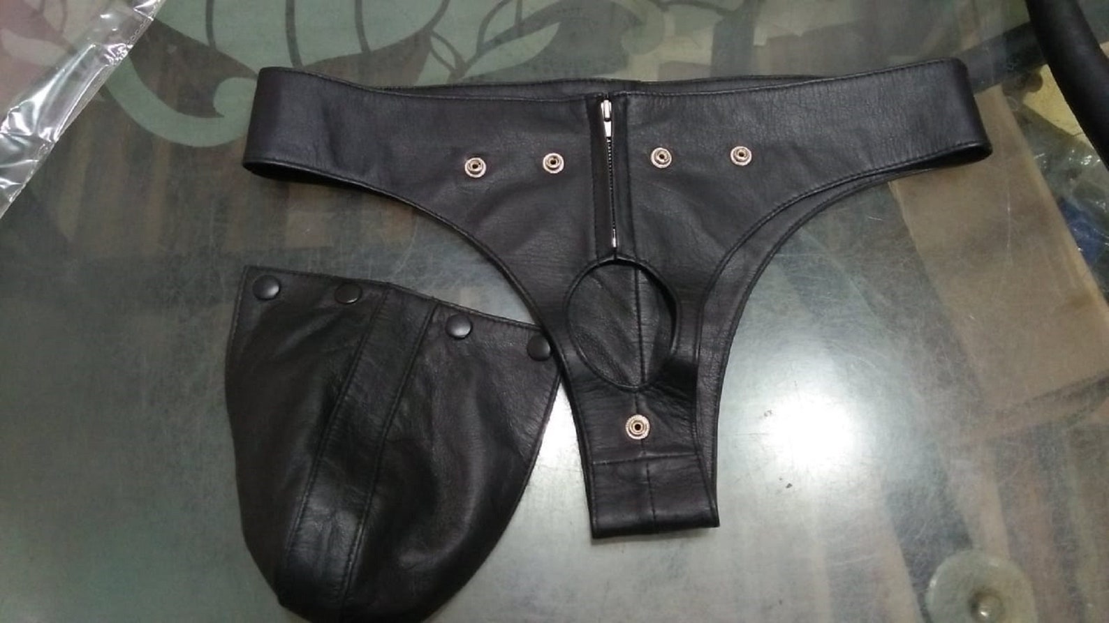 Genuine Real Leather Sexy Jockshot Men Underwear Jockstrap Etsy