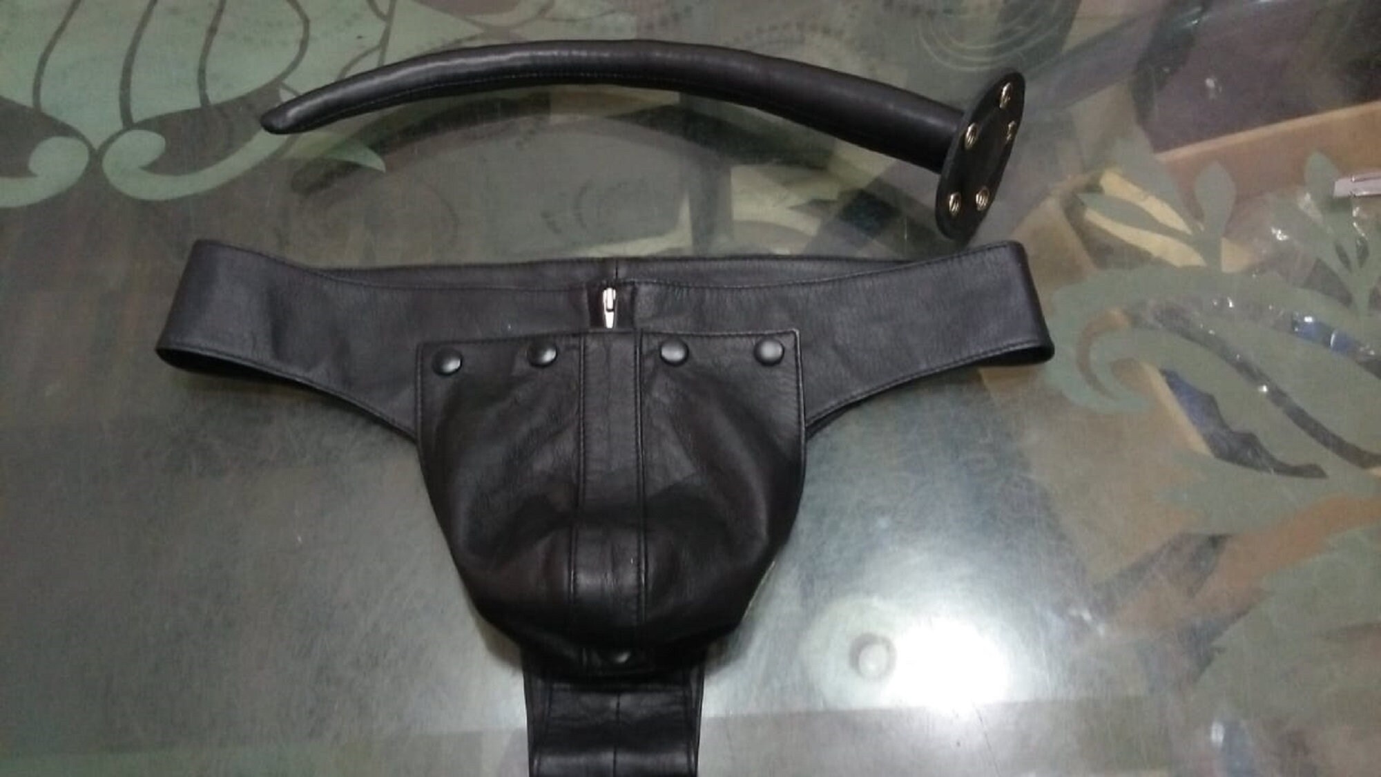 Genuine Real Leather Sexy Jockshot Men Underwear Jockstrap Etsy