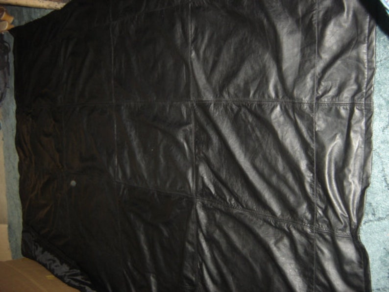 Echte Echtleder Bettlaken Bett deckt Blatt Kissen Bettbezug | Etsy