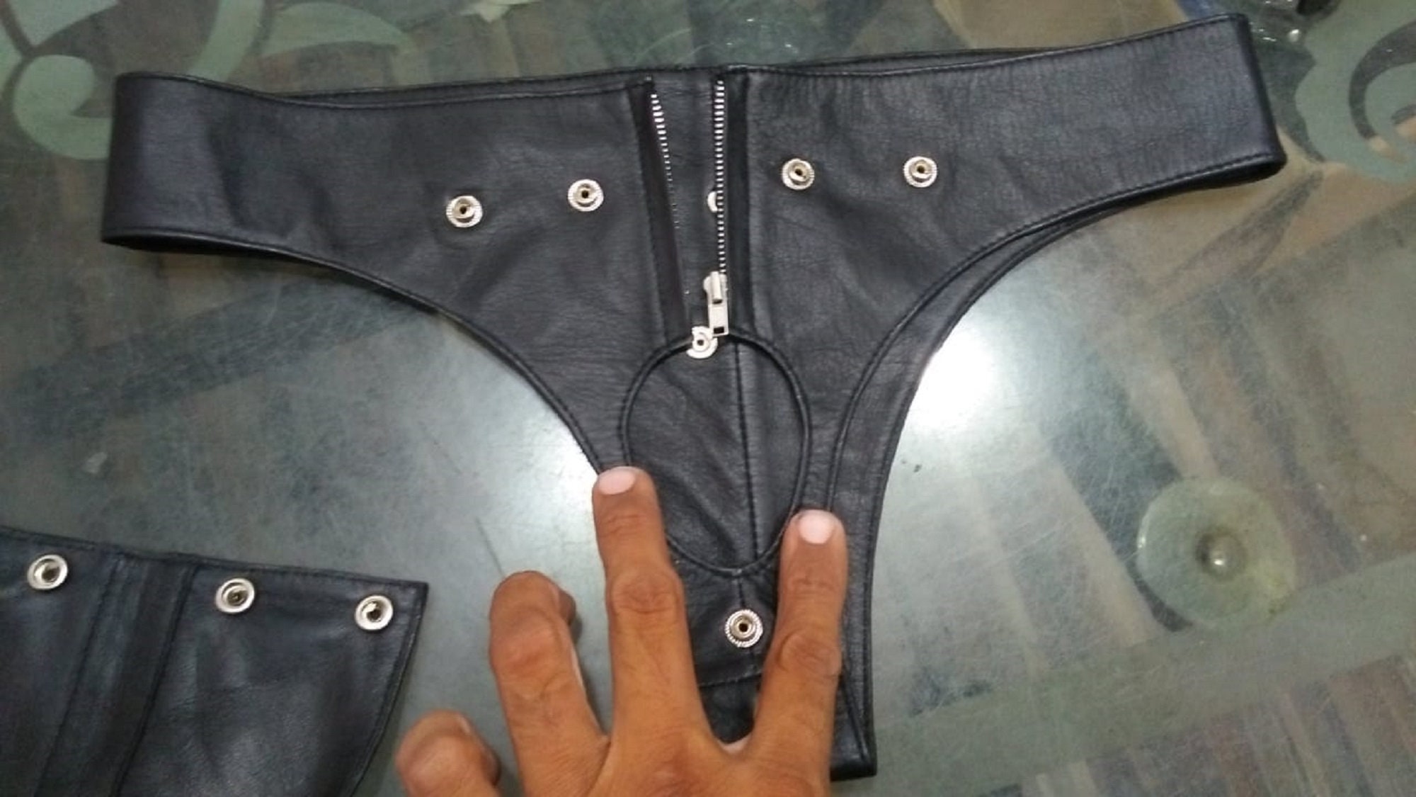 Genuine Real Leather Sexy Jockshot Men Underwear Jockstrap Etsy