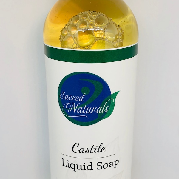 All Natural Hand Crafted Liquid Castile Soap