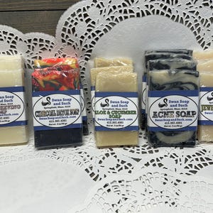 Échantillons de savon - Assortiment - 2,0 + oz, savon doux. Savon pétillant, savon crémeux, cadeau idéal
