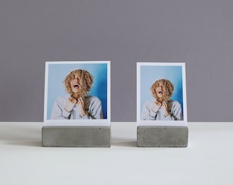 Concrete photo stand |  photo stand from concrete | concrete photo holder | concrete