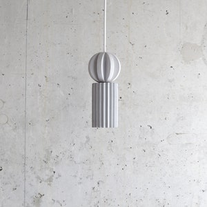 Pendant light | concrete pendant | modern pendant light | modern pendant |  pendant light | contemporary pendant | plaster pendant light