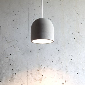 Pendant light JINGLE from concrete pendant light chandelier from concrete bar pendant light image 5