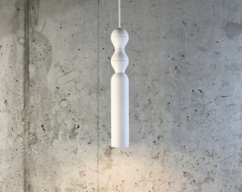 Plaster pendant light | sculptural pendant light | modern pendant light |  | contemporary pendant light | plaster | pendant light