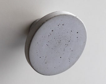 Handmade Concrete Handle Set: Modern Furniture Knob (Set of 2)