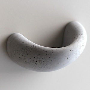 Handles from concrete set of 2 pcs handle knob concrete handle concrete knob modern handle furniture handle set of 2pcs image 1