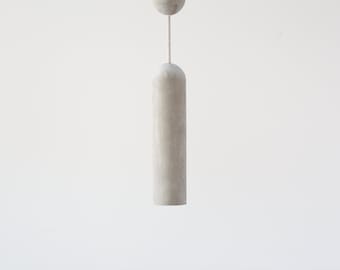 Pendant light from concrete | cylinder pendant light | chandelier from concrete | cylinder chandelier | concrete cylinder chandelier