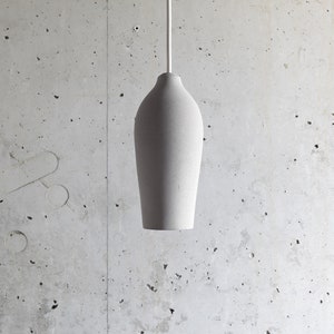 Pendant light AUBERGINE from concrete concrete pendant light industrial pendant light concrete industrial lamp image 4