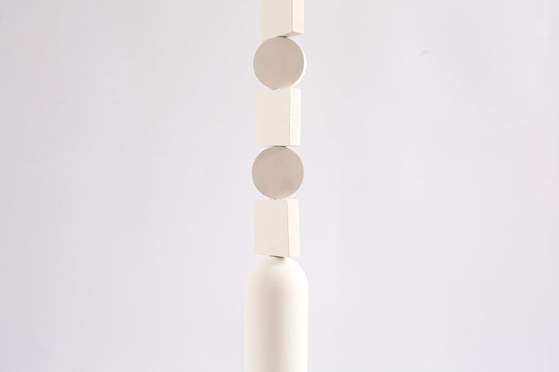 Pendant light GEOMETRIC plaster pendant light modern pendant hanging lamp pendant light modern pendant lighting image 3