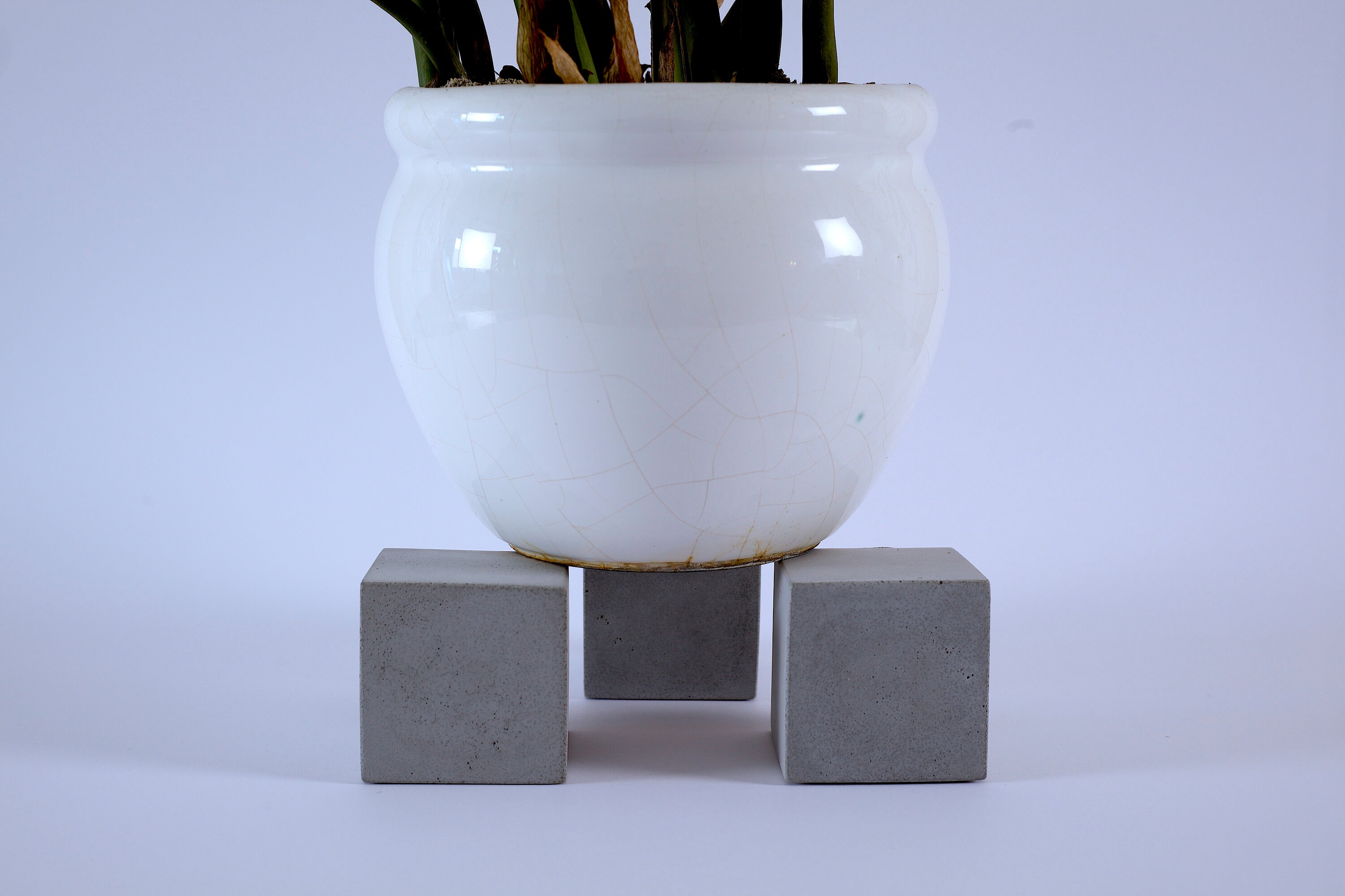 Pot Feet Modern Concrete Pot Feet Pot Feet Concrete Gift Etsy Canada