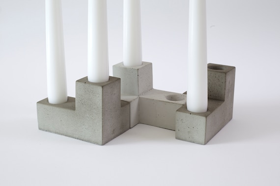 Concrete MODULE candle holder concrete 