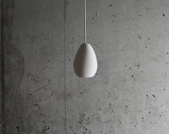 Pendant light " H2O-3 " from plaster | pendant light | modern pendant light | hanging lamp | contemporary pendant light|