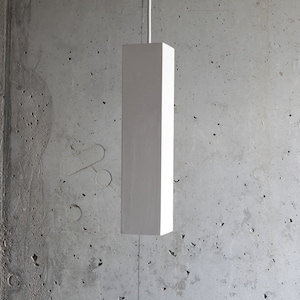 Plaster pendant light sculptural pendant light modern pendant light contemporary pendant light plaster pendant light image 1