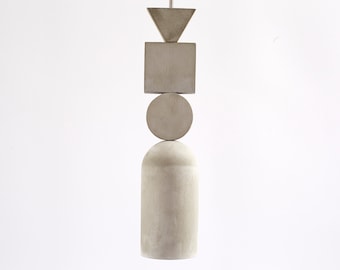 Pendant light GEOMETRIC concrete | concrete pendant light | modern pendant | hanging lamp |  pendant light | contemporary pendant |