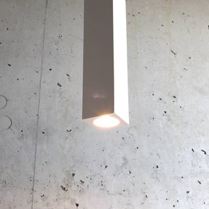 Plaster pendant light sculptural pendant light modern pendant light contemporary pendant light plaster pendant light image 6