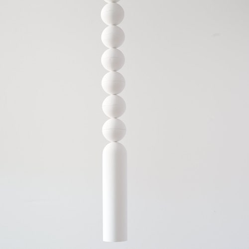 Pendant Light From Plaster White Cylinder Pendant Light - Etsy
