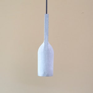 Pendant light FLATROUND from concrete | concrete pendant light | chandelier from concrete | industrial chandelier | concrete industrial lamp