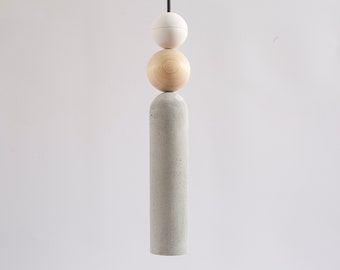 Pendant light TUBE from concrete | pendant light | modern pendant | hanging lamp |  pendant light | contemporary pendant | modern pendant |