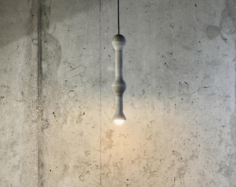 Handmade Concrete Pendant Light: Cylinder Chandelier