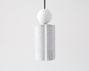 Pendant  "CIRCLESQUIRE" concrete | cylinder pendant light | chandelier from concrete | cylinder chandelier | concrete cylinder chandelier