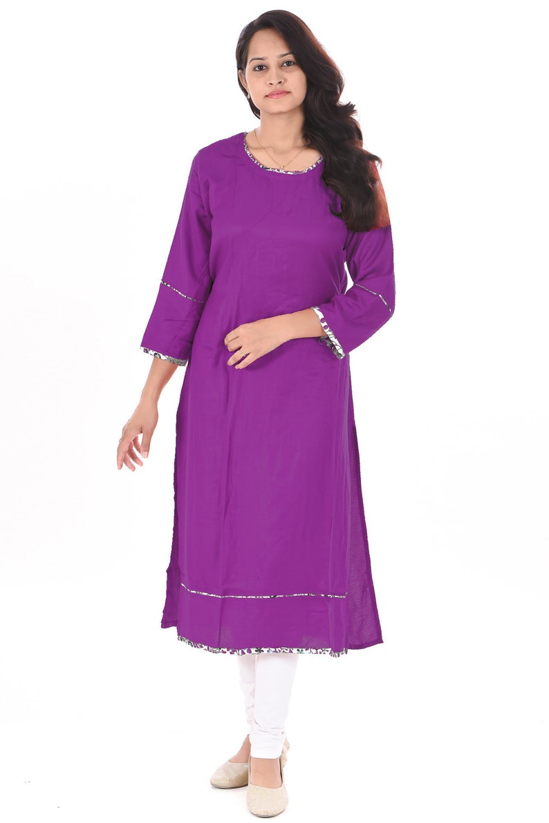 cotton maxi kurtis