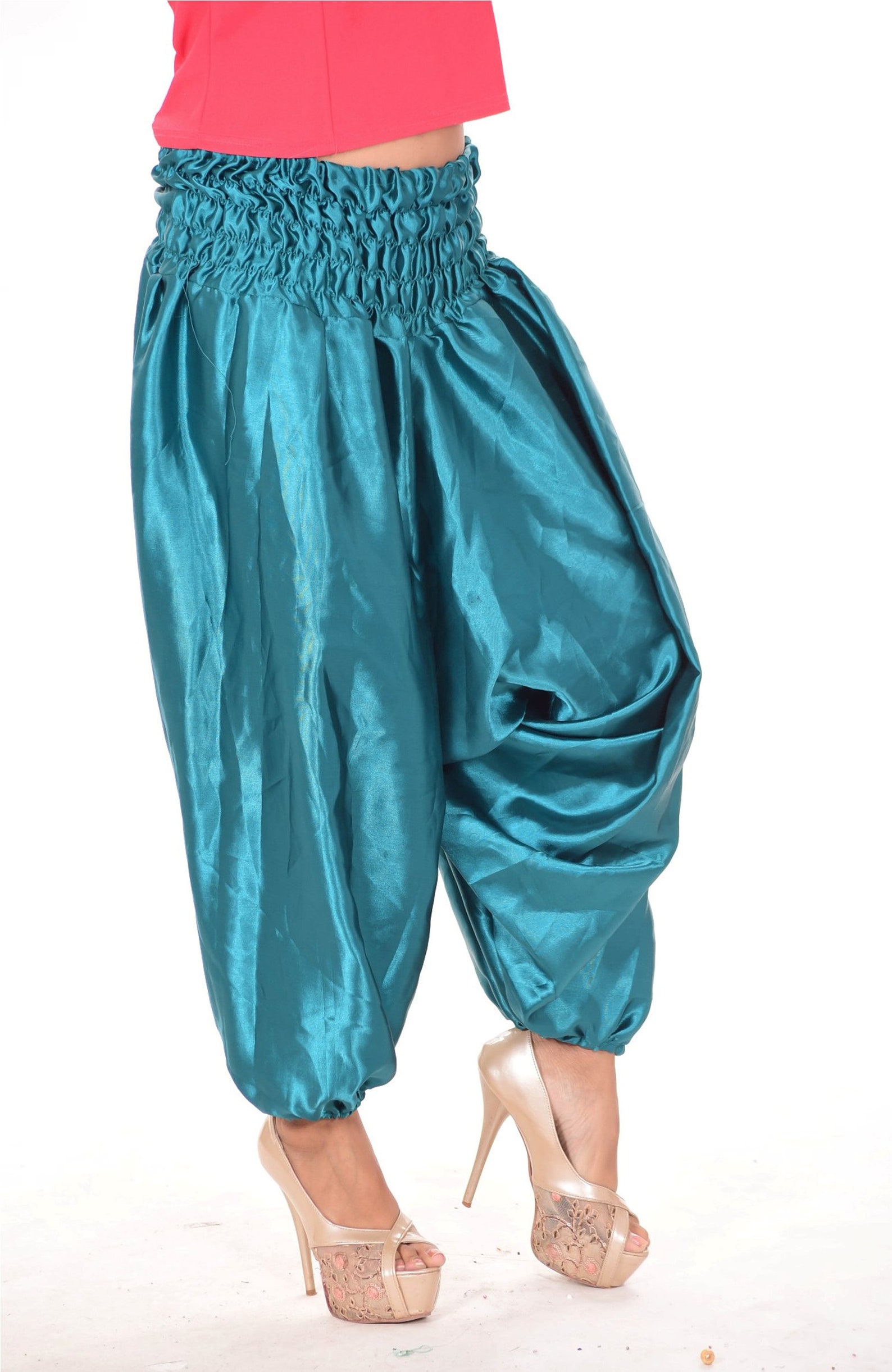 Indian Harem pants Women's Satin Silk Beach Wear Alibaba Etsy