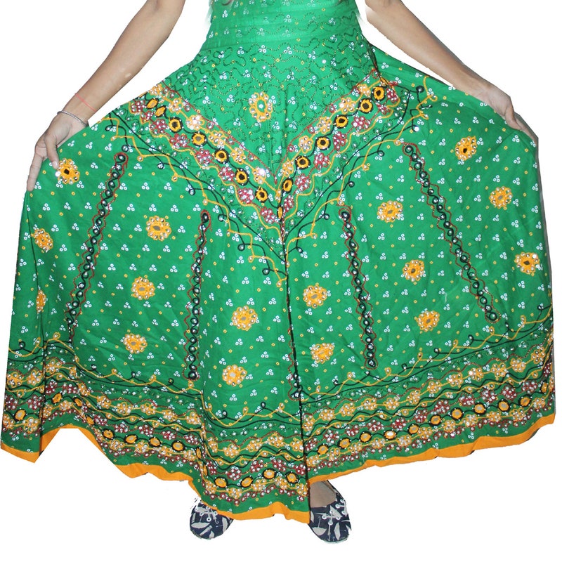 Gypsy Skirt Unique - Green